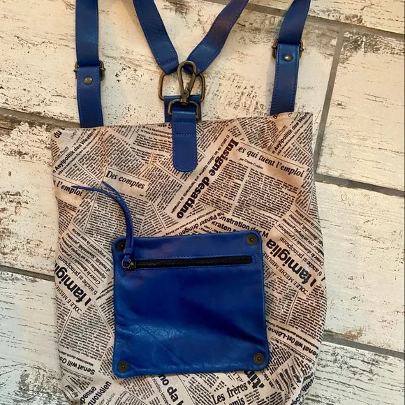 Maurizio Taiuti | Bags | Newspaper Backpack Italian Leather  display picture 1